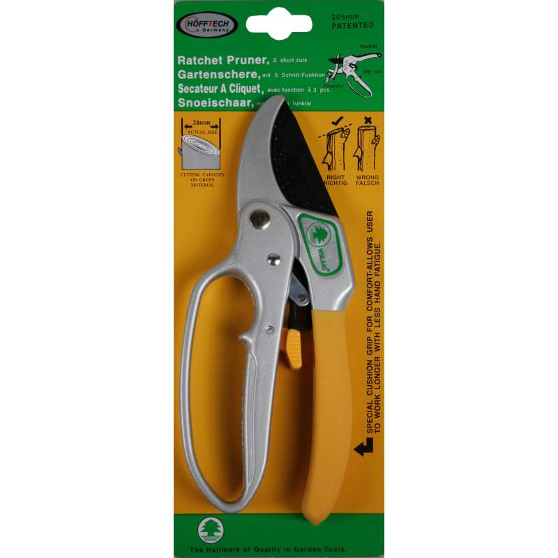 Tesoura de jardim de 3 passos 8 cm - corta-vento a preço grossista