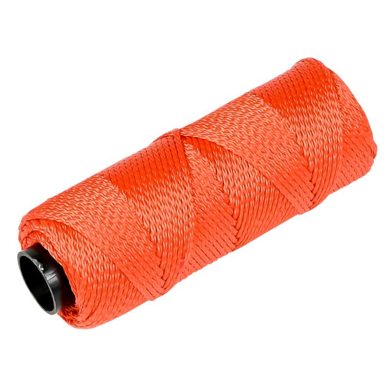 Corde de chantier 1,8 mm x 50 m orange - corde à prix grossiste