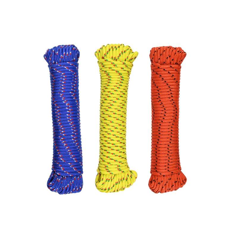 Corde 4 mm x 20 m mélange de couleurs à prix grossiste - corde à prix de gros