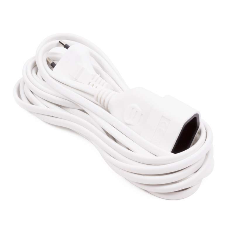 Rallonge plate 2 x 0,75 5 m - rallonge électrique à prix grossiste