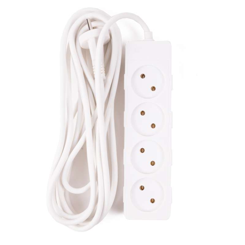 Forlængerledning 4 udtag 5 m 16 A 230 V - forlængerledning til engrospris