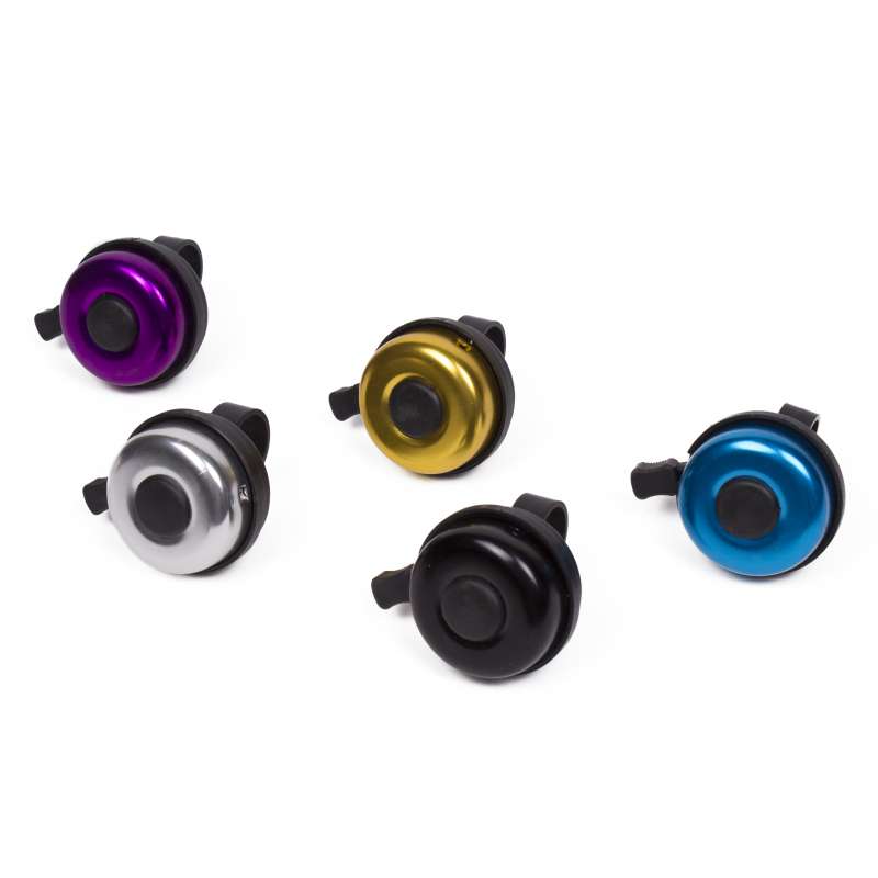 52 mm cykelklokke i sølvfarvet aluminium - Cykelklokke til engrospris