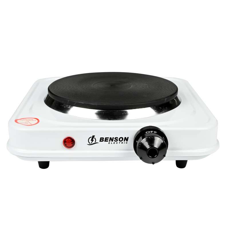 Piastra calda 15,5 cm bianca 1000W - fornello a prezzi all'ingrosso