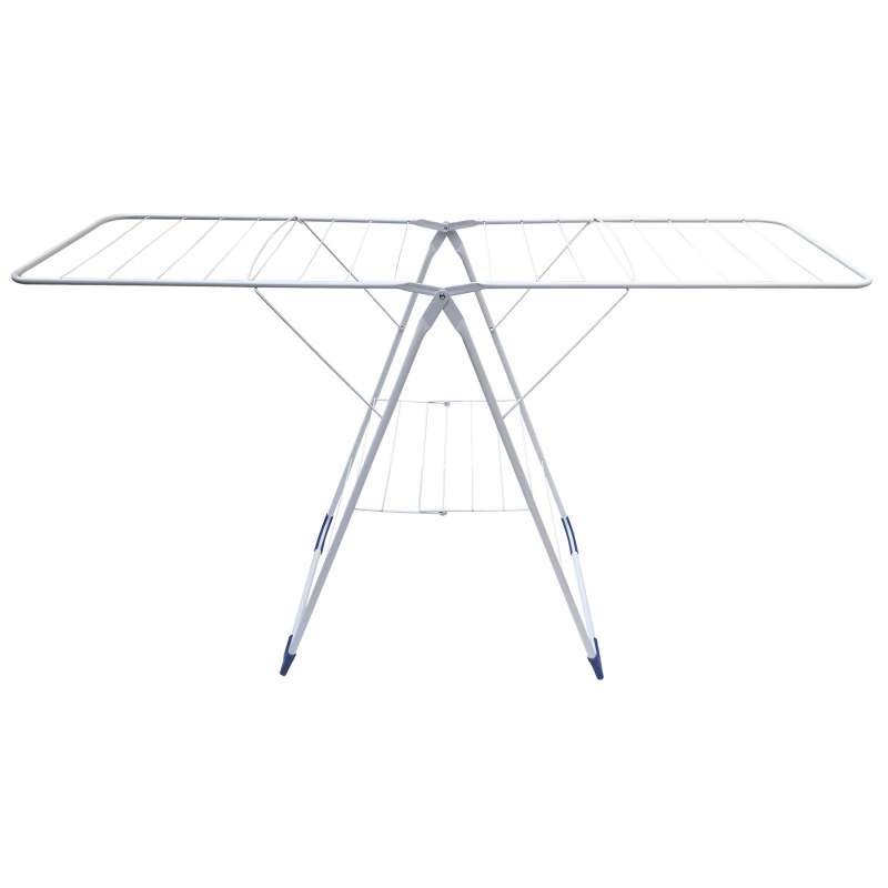 Estendal dobrável branco 152 cm - 10m - secador de roupa a preço grossista
