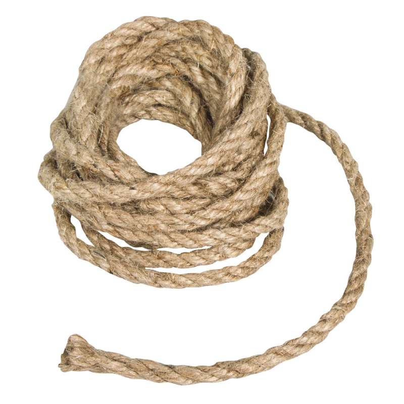 Corde de jute, 6mm ø, 3 m - corde à prix de gros