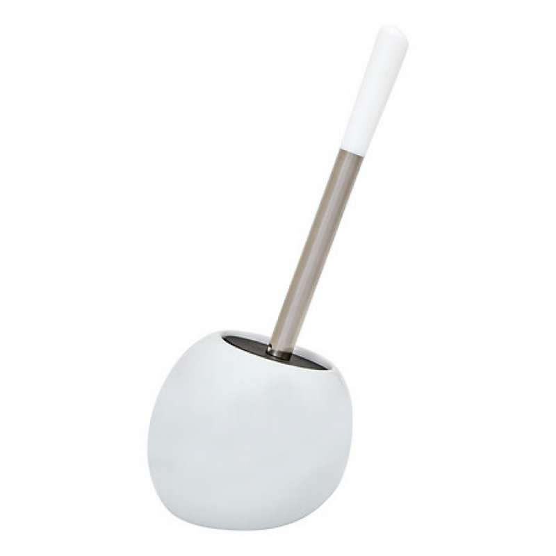 brosse wc blanche silk color, blanc - brosse WC à prix de gros