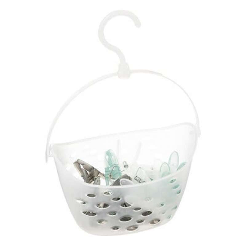 Appendiabiti colorati con cestino trasparente - Molletta per il bucato a prezzi all'ingrosso