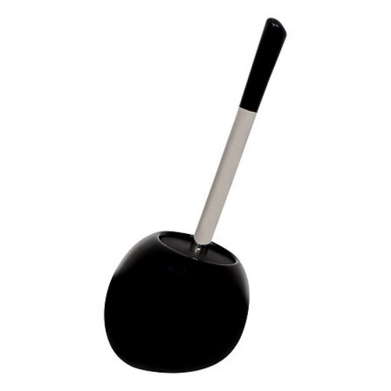 Elegant toiletbørste i sort stentøj - toiletbørste til engrospris