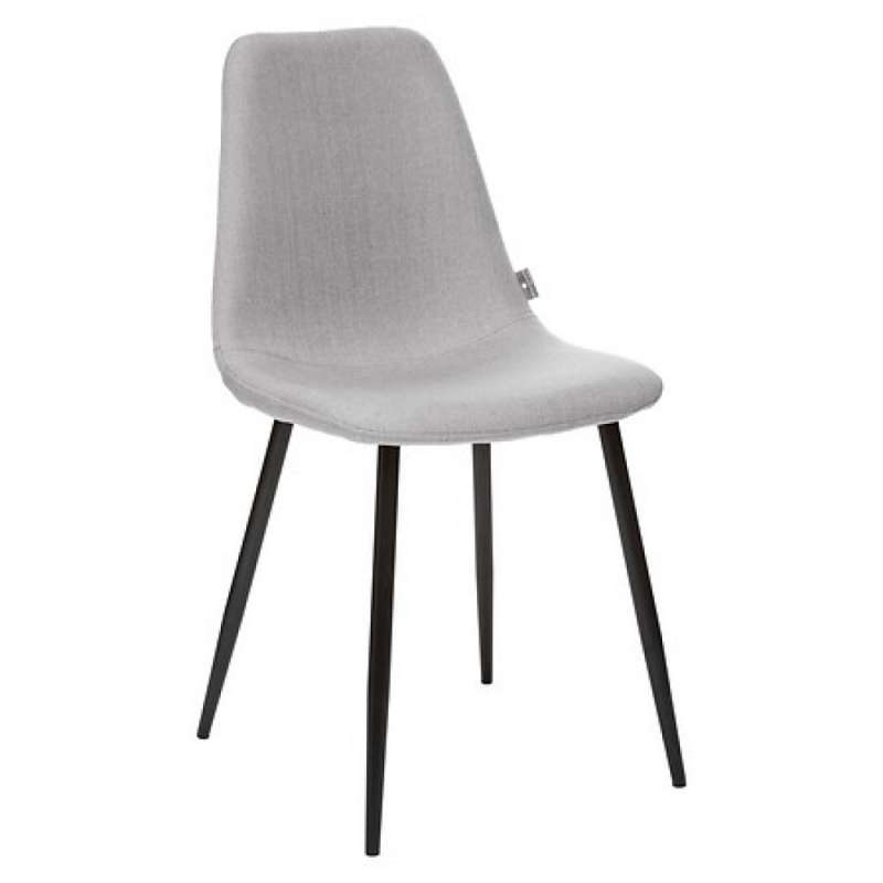 chaise tissu tyka gr / nr, gris - chaise de salle à manger à prix grossiste