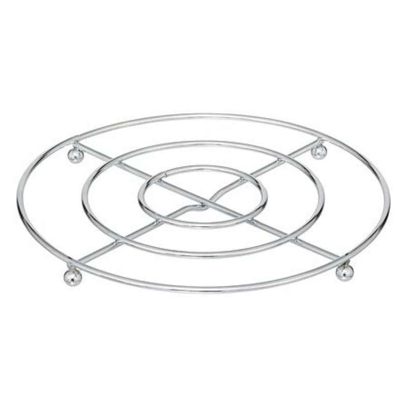 Salvamantel decorativo plateado plano a precios de mayorista - soporte para platos a precios de mayorista