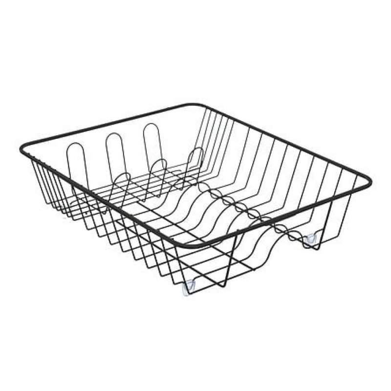 egouttoir 1niv metal noir, noir - égouttoir à prix de gros