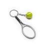 Metalen sleutelhanger met tennisracket - tennis sleutelhanger tegen groothandelsprijzen