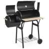 Affumicatore per barbecue in acciaio inox nero - Barbecue a prezzi all'ingrosso