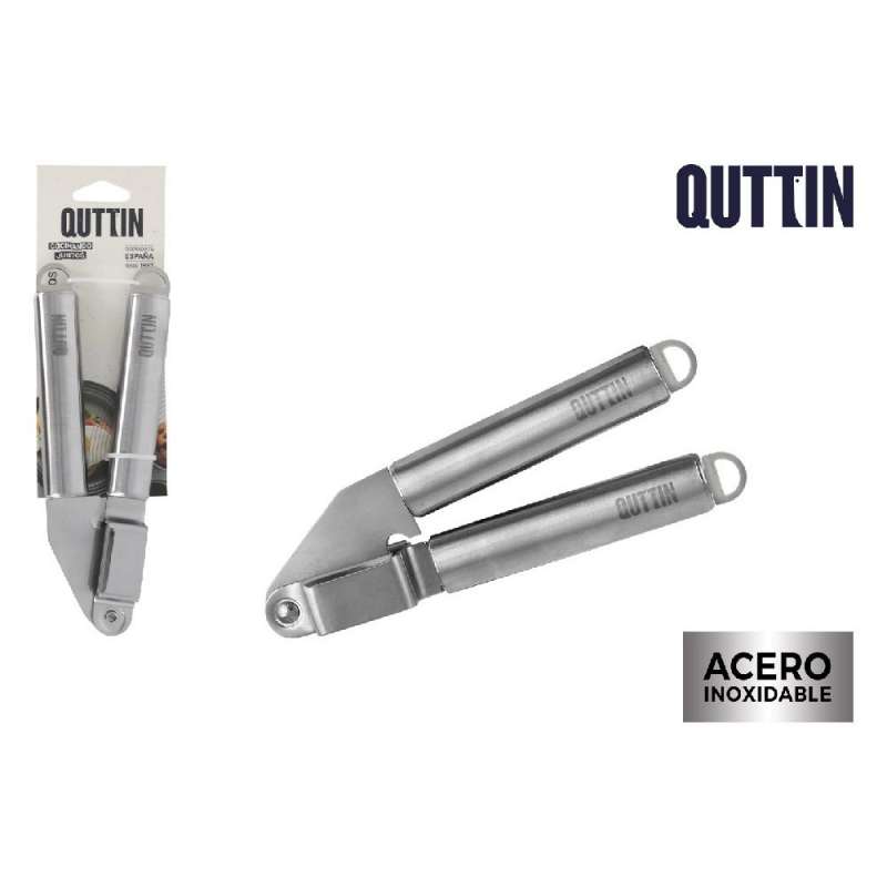 Pressa per aglio in acciaio inox argentato a prezzi all'ingrosso - pressa-aglio a prezzi all'ingrosso