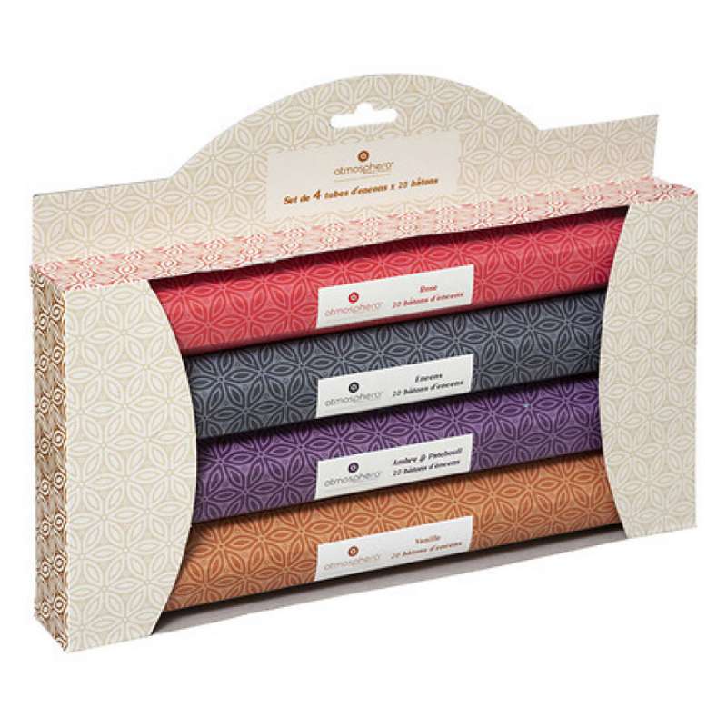 bâtons encens pilo x20, multicolore - Encens à prix de gros