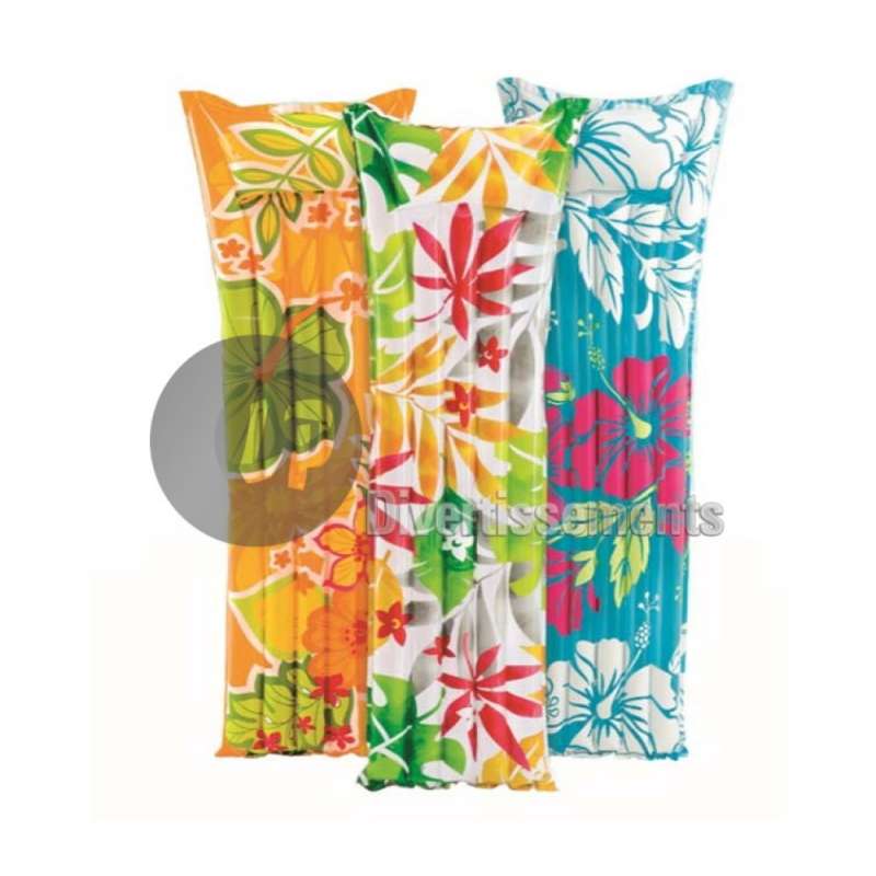 Luftmatratze mit bunten Blumenmustern - Matratze und Schlauchboot zu Großhandelspreisen