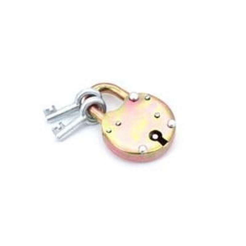 Cadeado clássico em ferro fundido com chaves a preço grossista - Cadeados a preço grossista