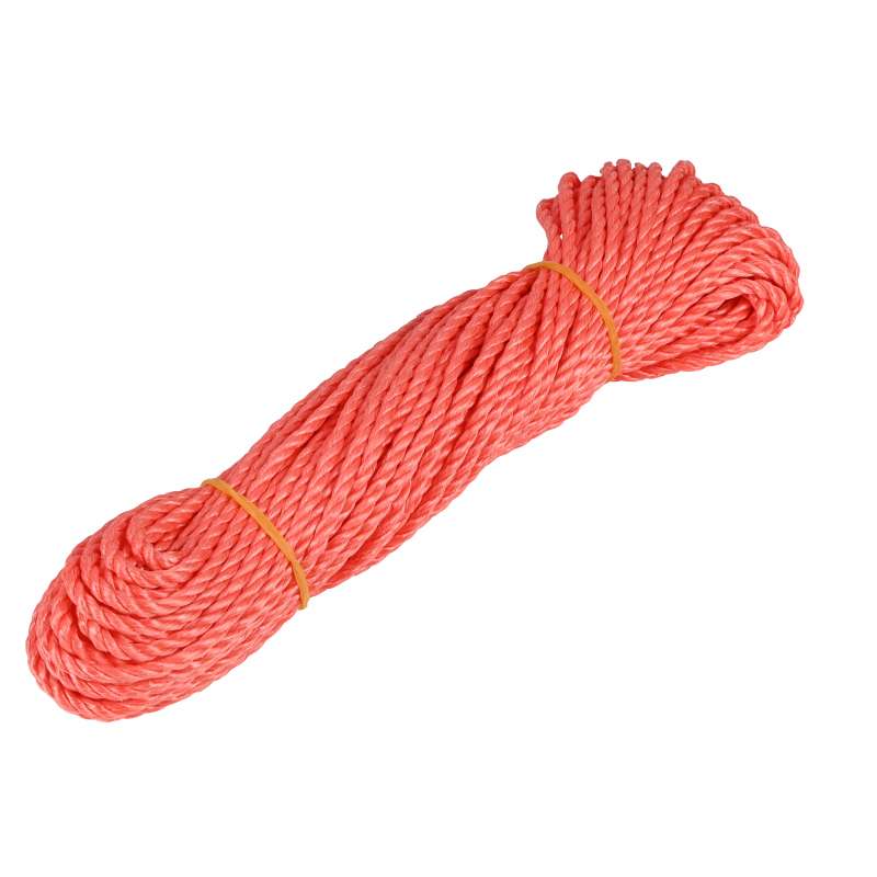 Corde 4 mm x 25 m pli orange à prix de gros - corde à prix grossiste