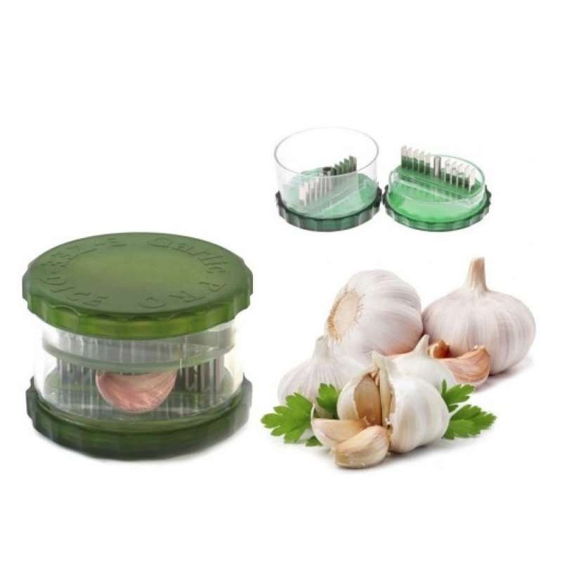 Tritatutto per aglio verde in plastiquea e acciaio inox - pressa-aglio a prezzi all'ingrosso