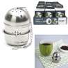 Bola de té de acero inoxidable con elegante soporte - Bola de té a precios de mayorista Bola de té de acero inoxidable con elegante soporte - Bola de té a precios de mayorista