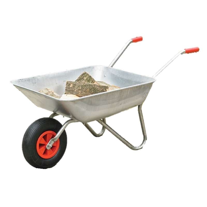 Kompakte Schubkarre aus verzinktem Stahl 65L - Schubkarre zu Großhandelspreisen