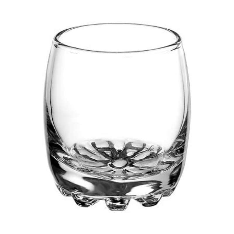 Transparante glazen pot 8cl x6 - Verrine tegen groothandelsprijzen