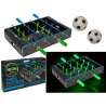 Futbolín de plástico iluminado en caja - futbolín a precios de mayorista
