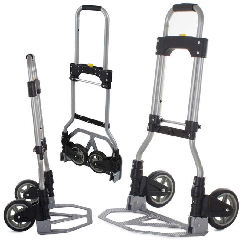 Chariot de transport plat pliable 50kg - diable à prix de gros