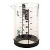 Caraffa dosatrice in vetro trasparente da 0,6 l - bicchiere dosatore a prezzi all'ingrosso Caraffa dosatrice in vetro trasparente da 0,6 l - bicchiere dosatore a prezzi all'ingrosso