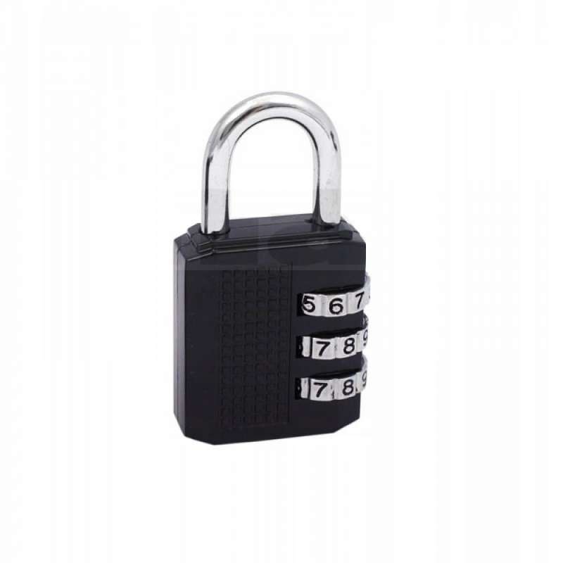 Lucchetto a combinazione verniciato, 3 cifre a prezzi all'ingrosso - Catenaccio a prezzi all'ingrosso