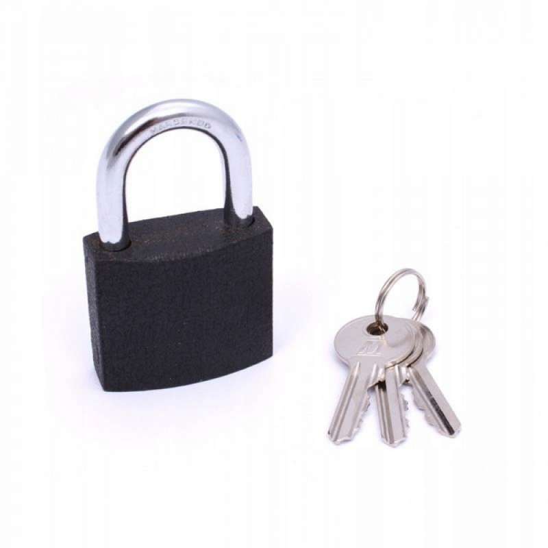 Lucchetto in ghisa rinforzata con grillo nichelato - Catenaccio a prezzi all'ingrosso