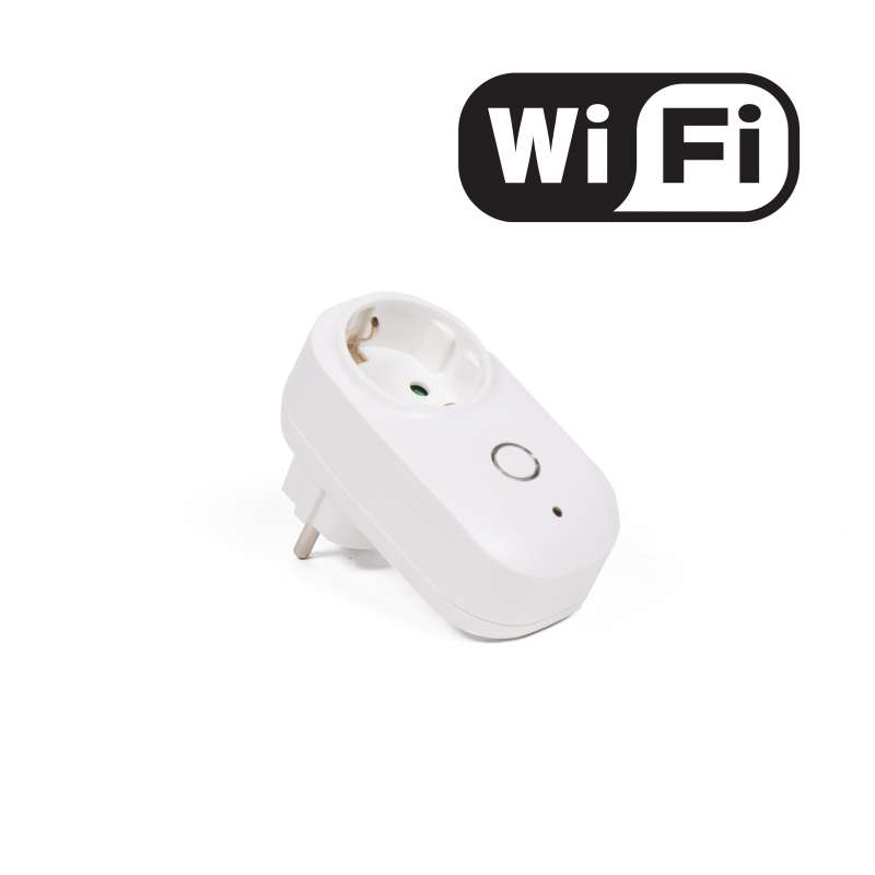 Weiße intelligente Steckdose mit WiFi-Schalter zu Großhandelspreisen - programmierbare Steckdose zu Großhandelspreisen
