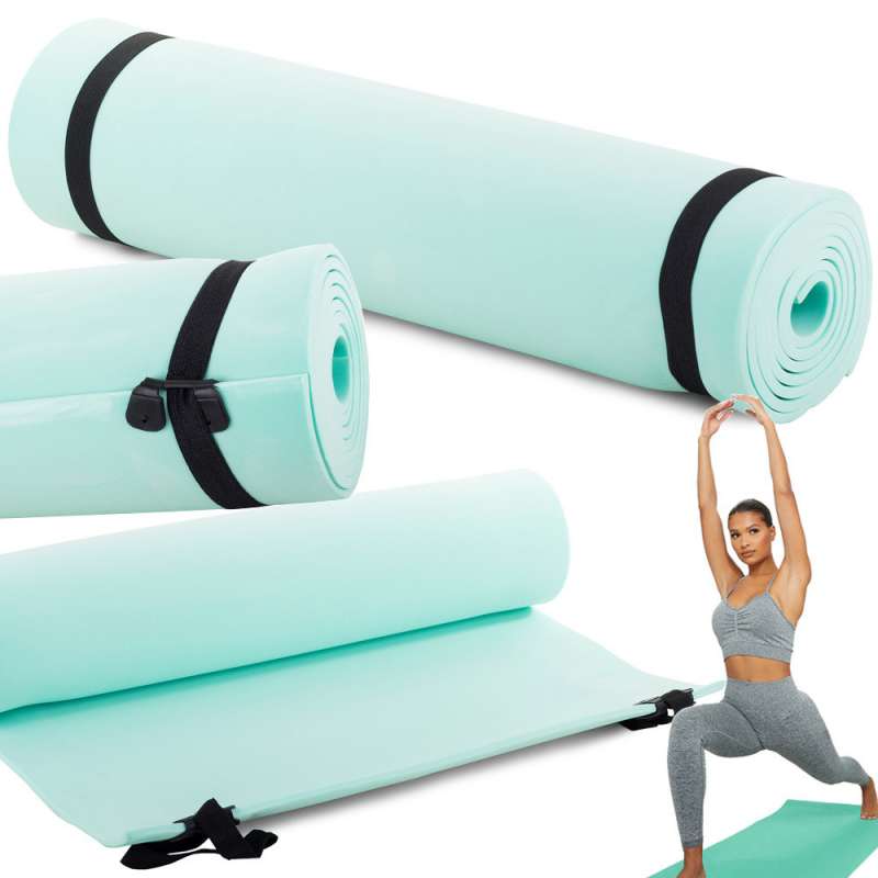 Tapete de chão verde para campismo e ioga a preço grossista - Tapete de yoga a preço grossista