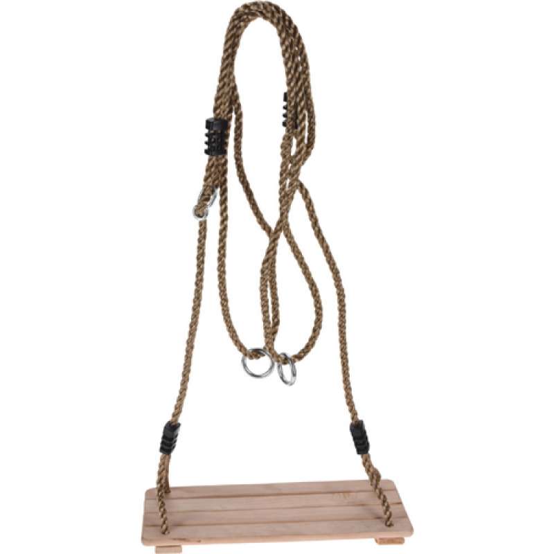 Farverig trægynge med kapacitet på 40 kg - gyngestol til engrospris