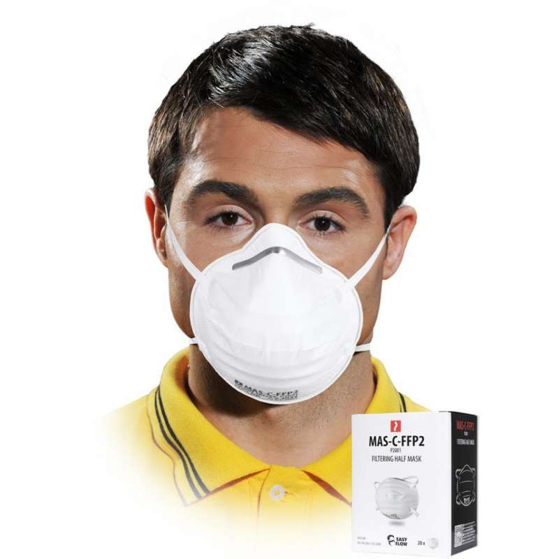 FFP2 halvmaske af antistøvgummi - FFP2 maske til engrospris