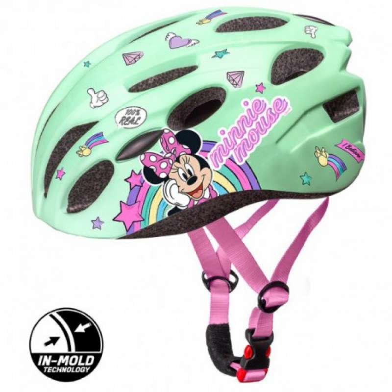 Casco de bicicleta moldeado Minnie mint - casco de bicicleta a precios de mayorista