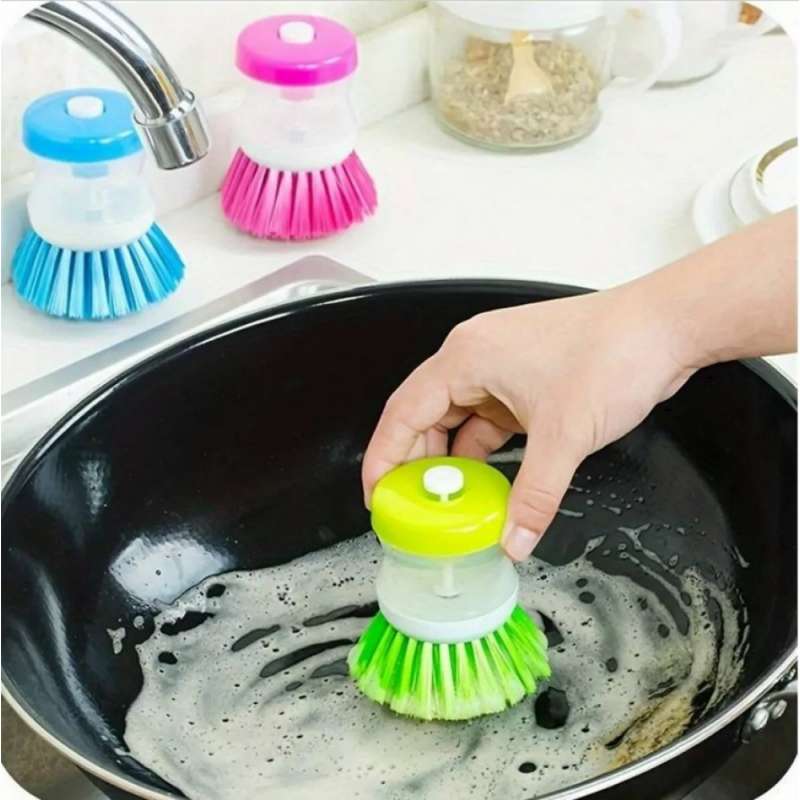 BROSSE À LAVER DE CUISINE DISTRIBUTEUR DE LIQUIDE - brosse à vaisselle à prix grossiste