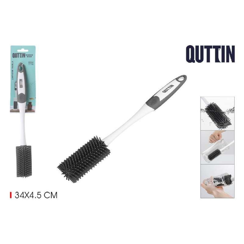 nettoyant bouteille 34x4.5cm quttin - brosse à vaisselle à prix de gros