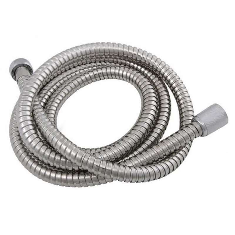 Manguera de ducha de goma de acero inoxidable plateada a precios de mayorista - manguera de ducha a precios de mayorista