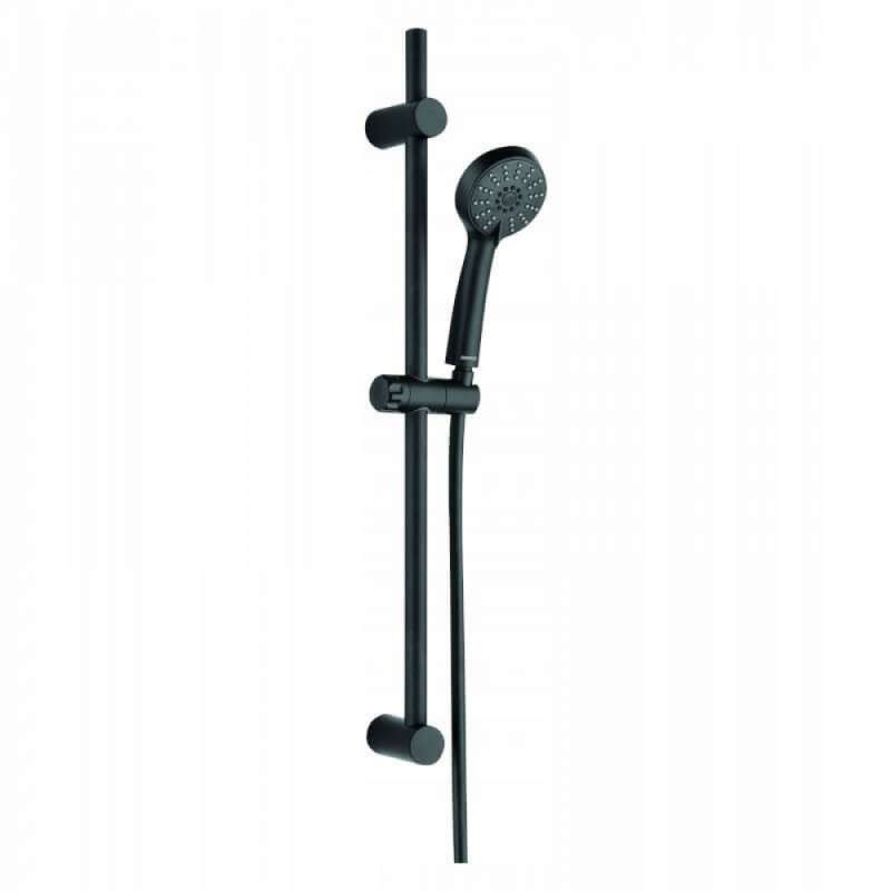 Set doccia nero con tre getti - pommeau de douche  -> soffione doccia a prezzi all'ingrosso