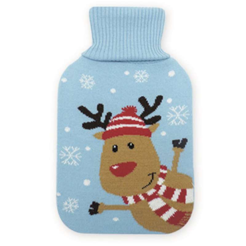 Bouillotte renne - 2 litres - 119/405 - bouillotte à prix grossiste