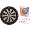 Cible de fléchettes Sports Active, 45x2 cm avec 6 - Jeu de fléchettes à prix de gros