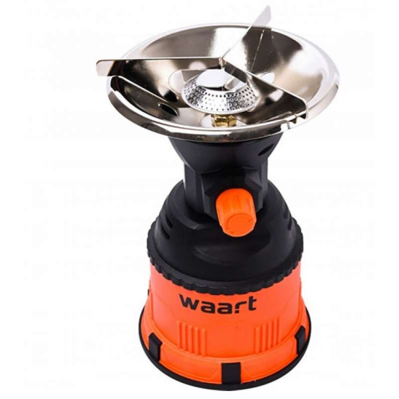 Edelstahl-Campingkocher mit Piezo-Zündung - Campingkocher zu Großhandelspreisen