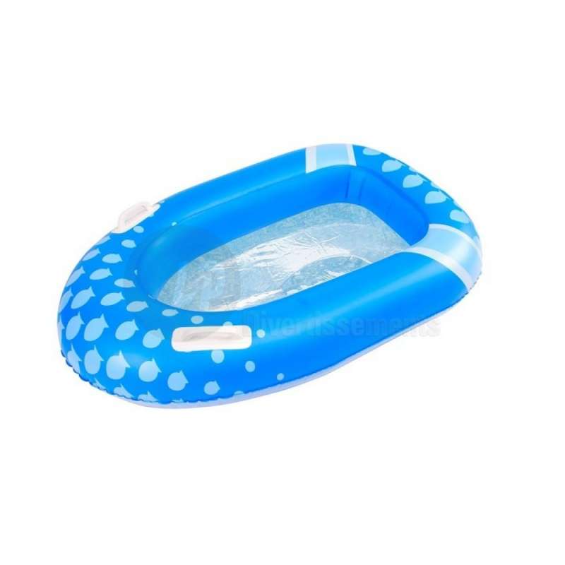 Embarcación neumática azul cristal - Colchón y bote inflable a precios de mayorista