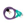 Mouse Fahrradschloss-Kabel - Violett - Fahrradschloss zu Großhandelspreisen