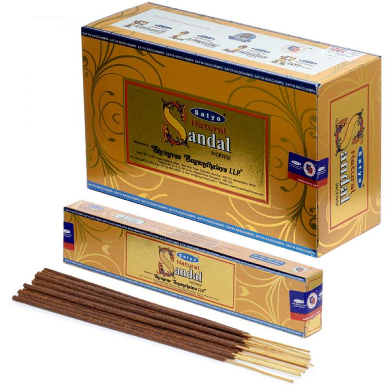 Natuurlijke wierookstokjes met sandelhout - Wierook tegen groothandelsprijzen