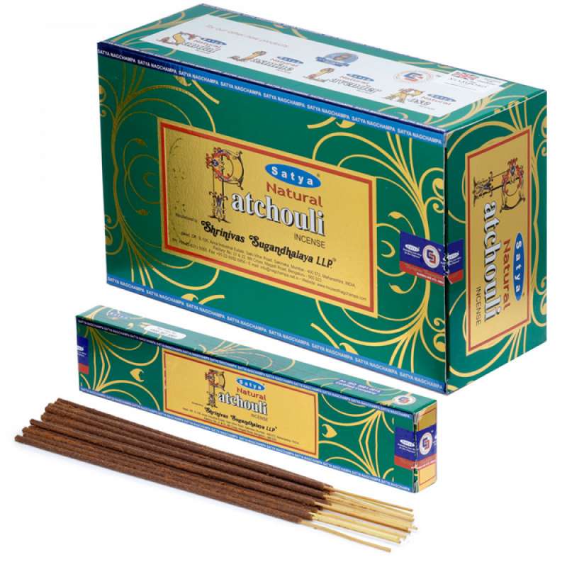 Varitas de incienso natural con pachulí - Incienso a precios de mayorista