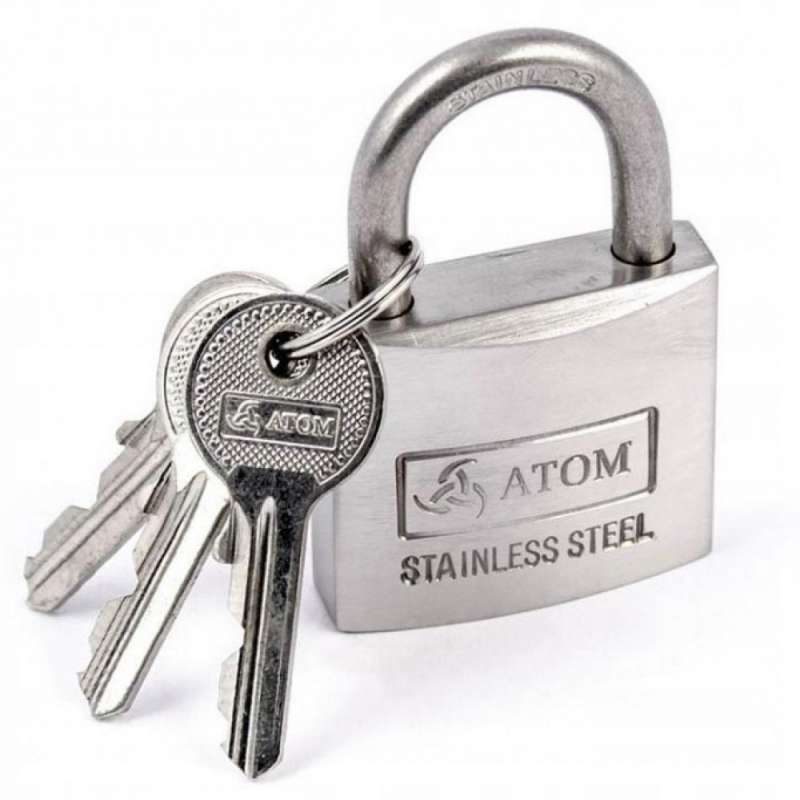 Atome de cadenas, acier inoxydable, 40 mm - Cadenas à prix grossiste