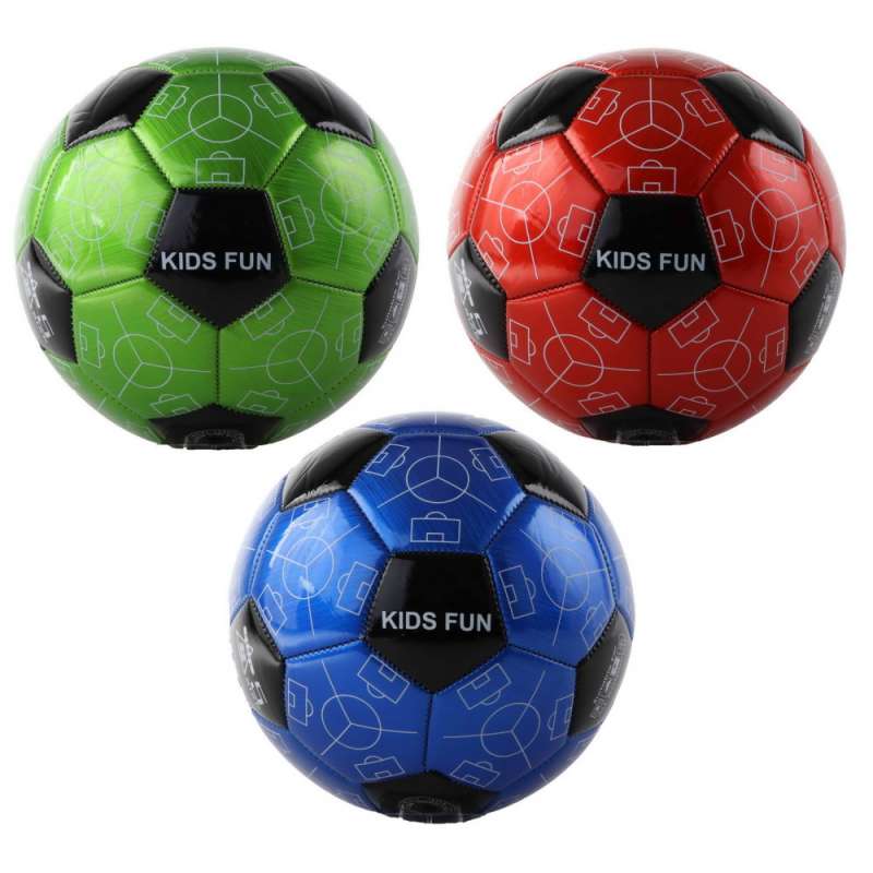 Bola de futebol colorida num saco - bola de futebol a preço grossista