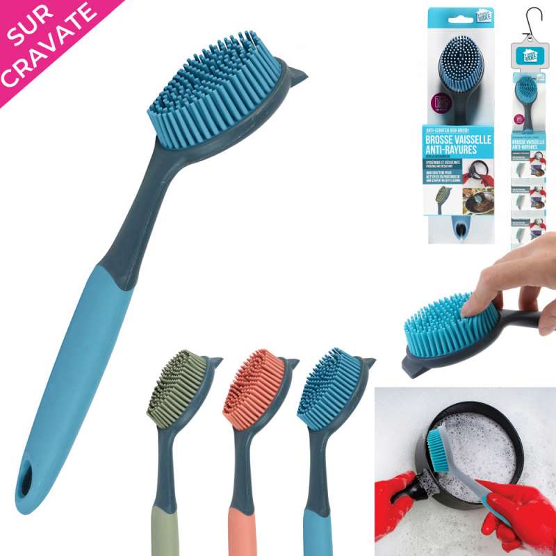 brosse à vaisselle caoutchouc, 3.0-fois assorti - brosse à vaisselle à prix grossiste